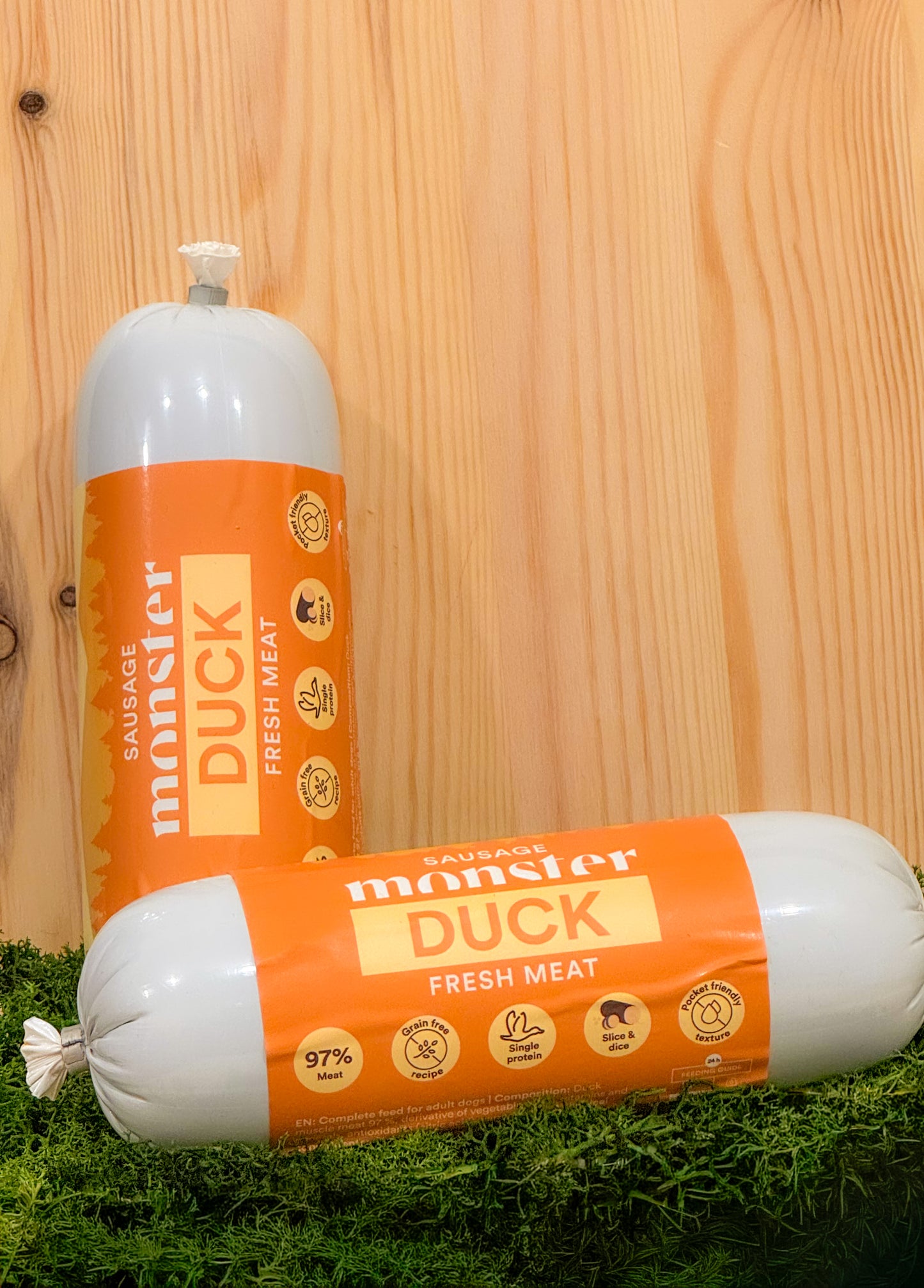 Monster Dog Sausage Duck 400g