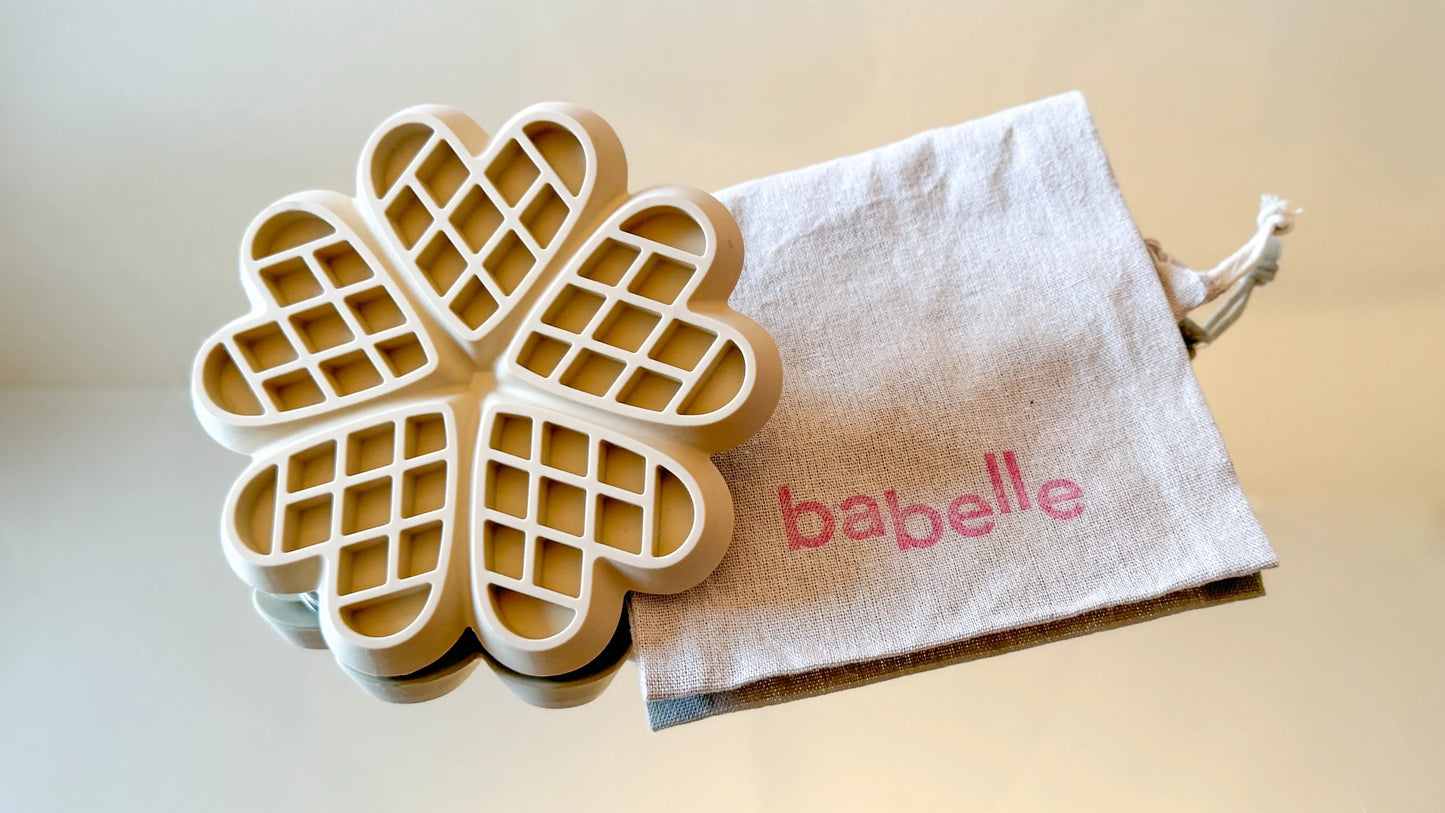 Våffel-skålen Slow-feeder