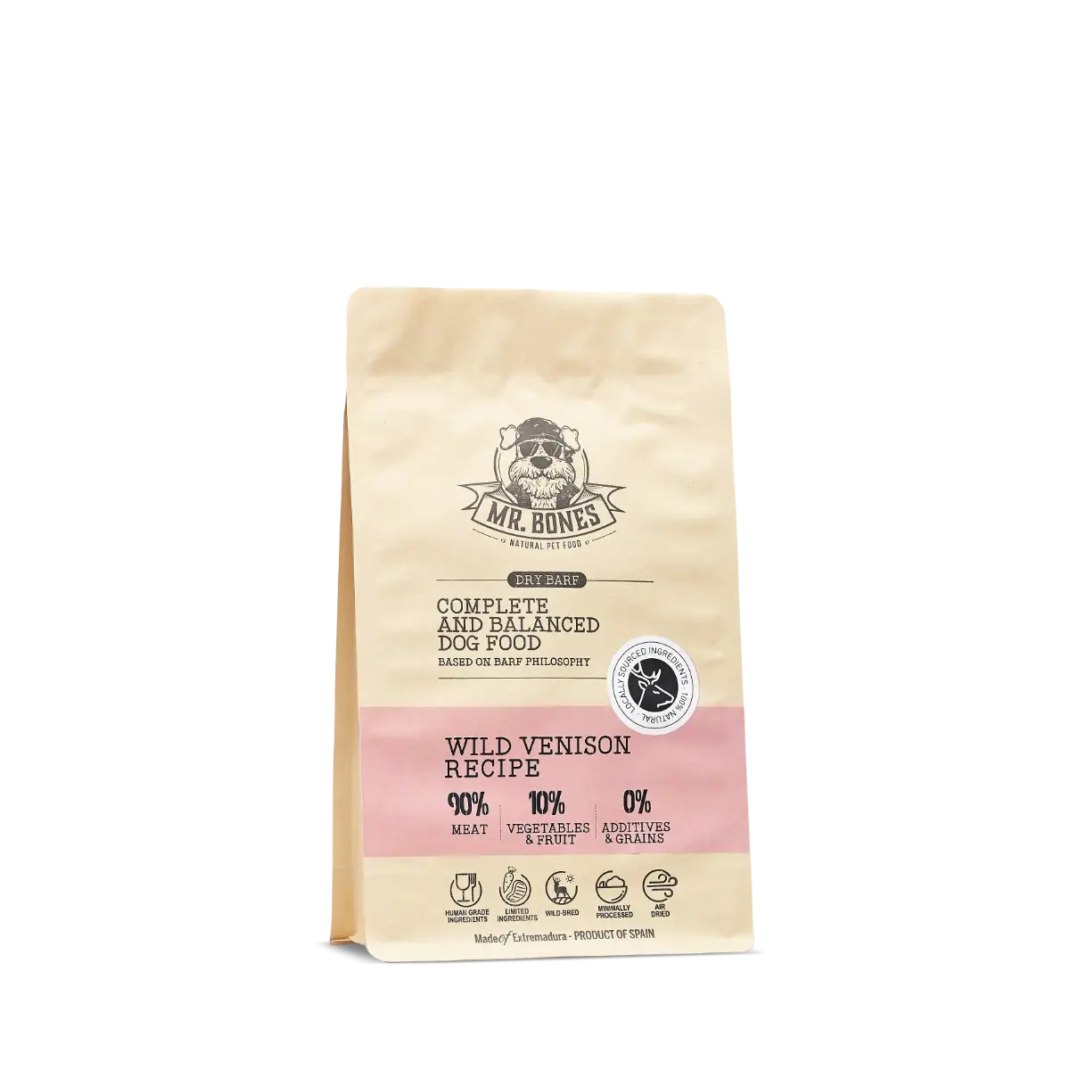 Nordiskt Lufttorkad Hjort 450g