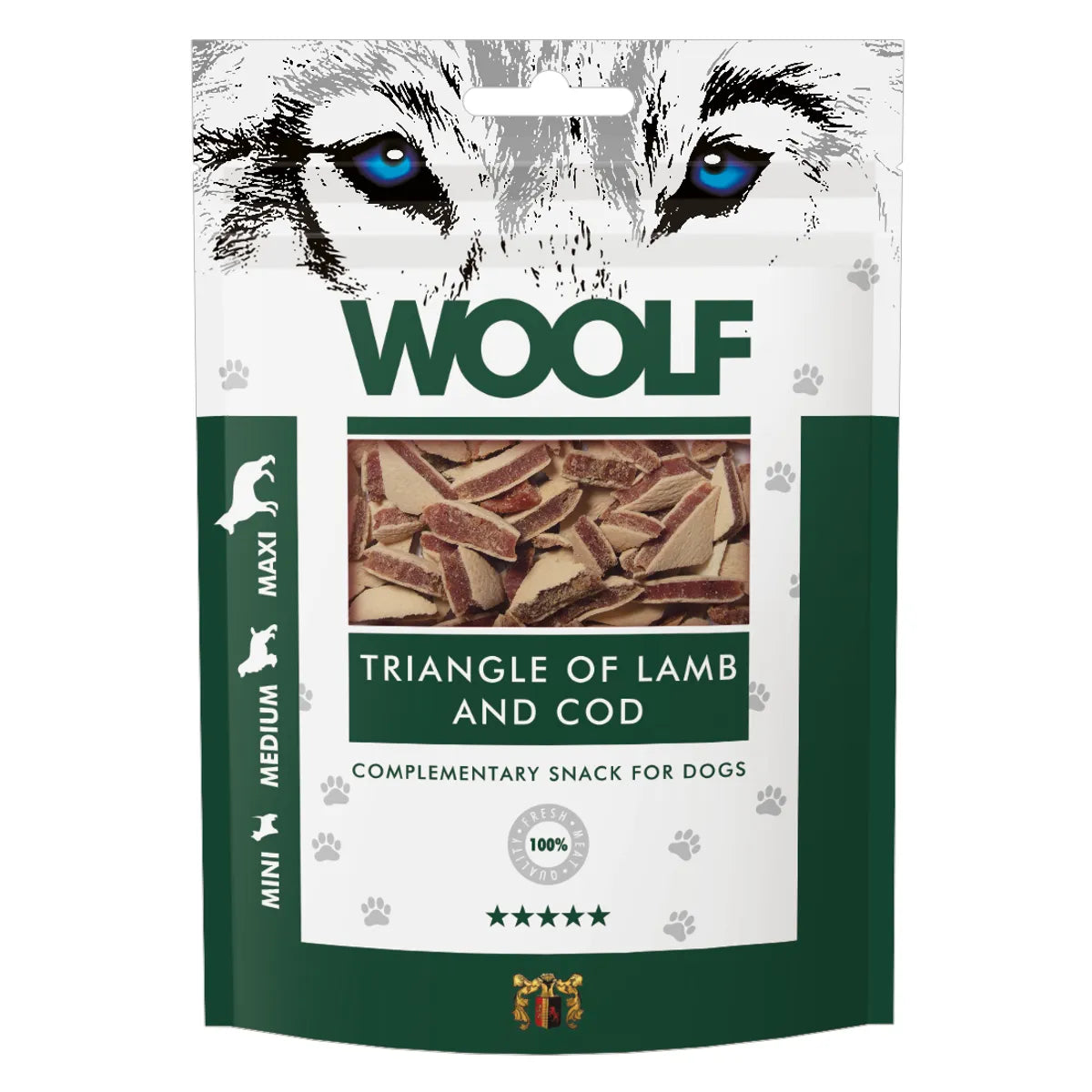 WOOLF Lamb and Cod Triangle