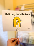 Skylthållare rallylydnad