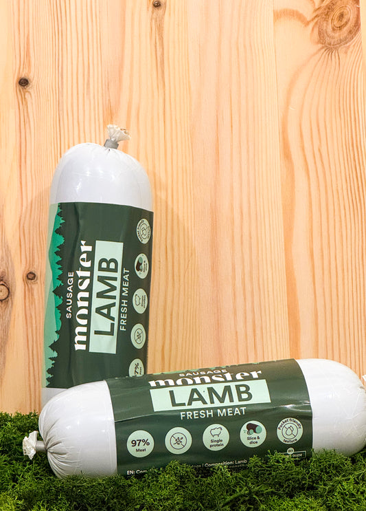 Monster Dog Sausage Lamb 400g