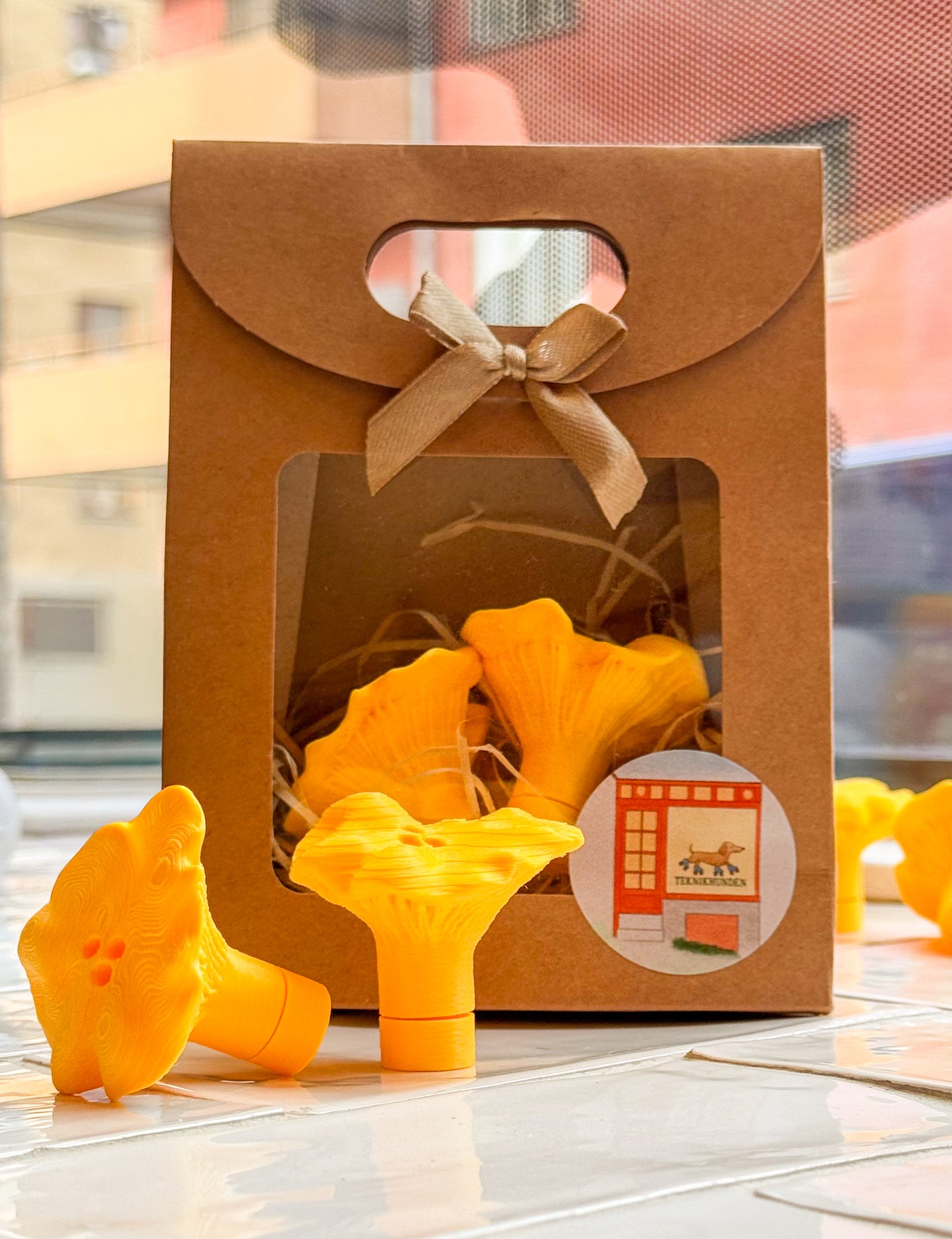 Kantarell Duo för kantarellsök med fryst kantarell