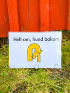 Skylthållare rallylydnad