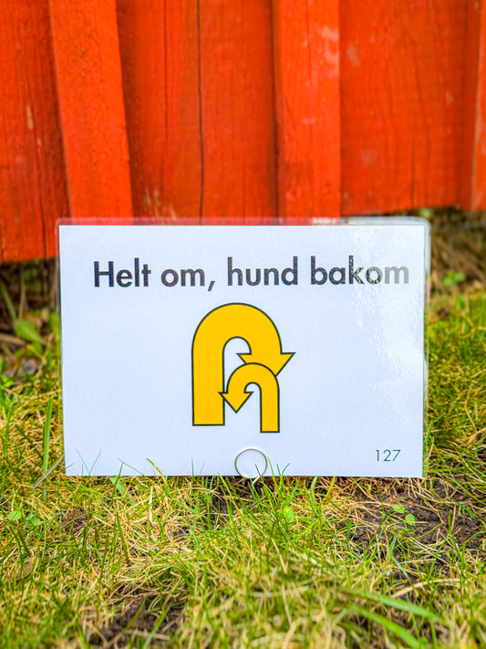 Skylthållare rallylydnad