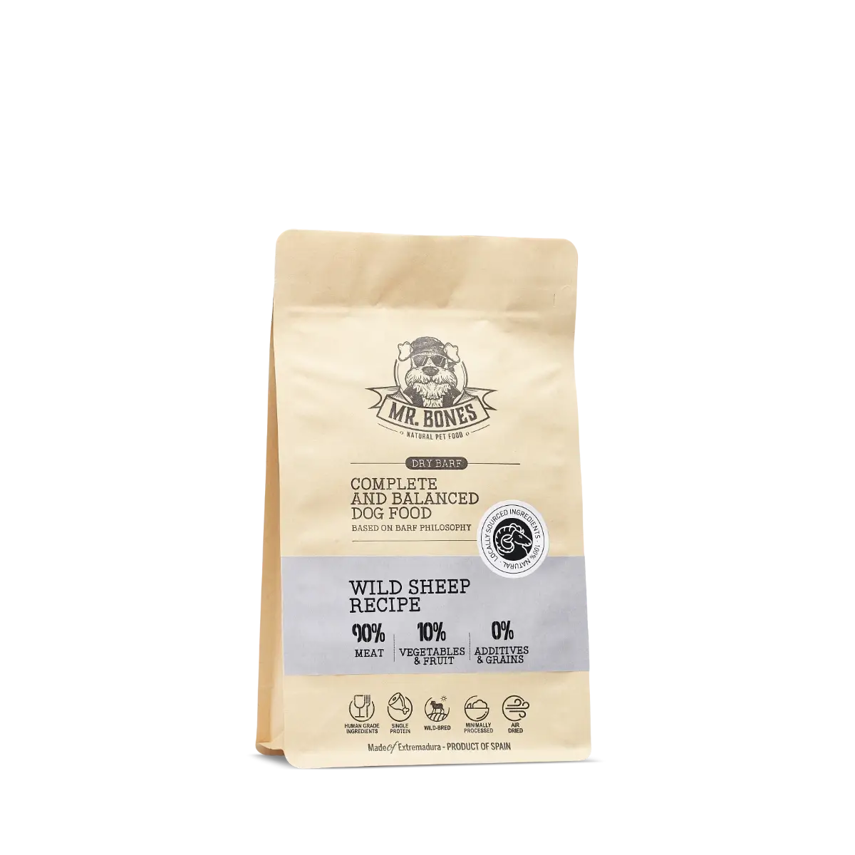 Nordiskt Lufttorkat Lamm 450g