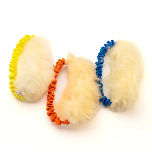 Kampring i fårskinn