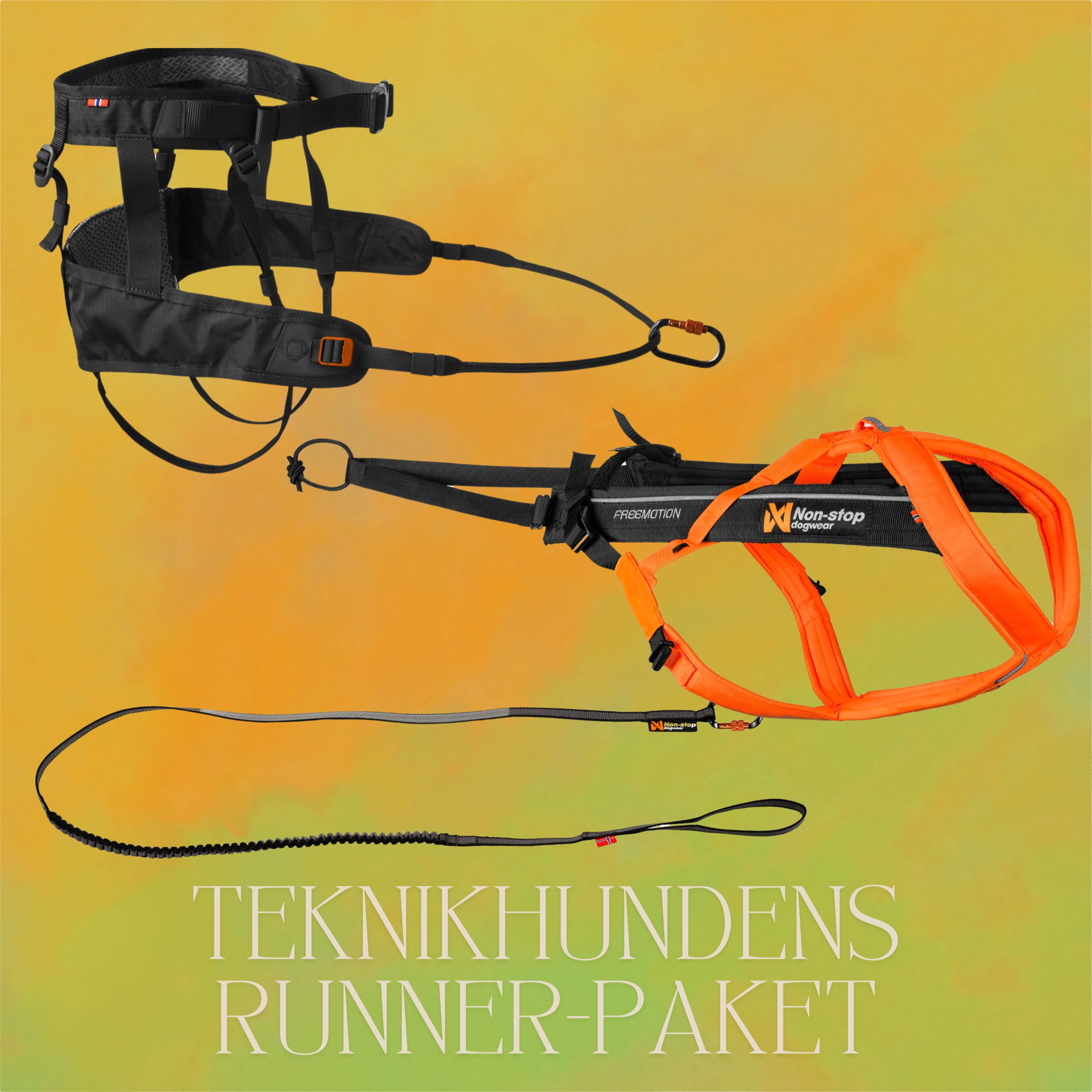 KAMPANJ 15% Teknikhundens Runner-paket Non-Stop