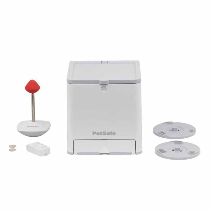 Teach & Treat, belöningsmaskin med fjärrkontroll och target