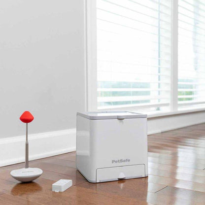 Teach & Treat, belöningsmaskin med fjärrkontroll och target