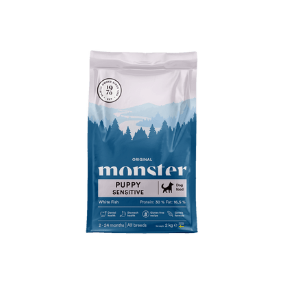 Monster Dog Orig. Puppy Sens. White Fish 2 kg