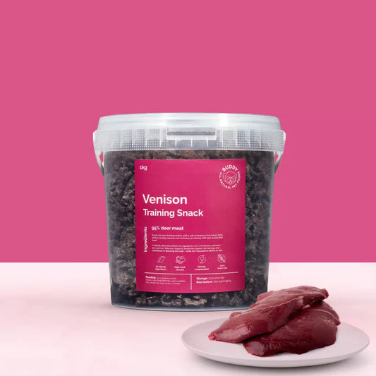 Buddy Petfoods Venison Träningsgodis 1 kg rådjur