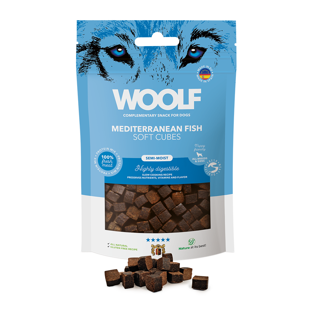 Woolf Soft Cubes Mediterranean Fish