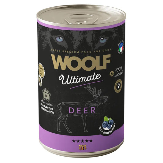 WOOLF Deer with Blueberries