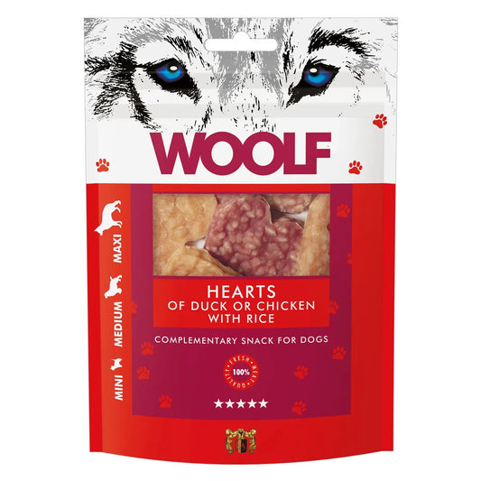 WOOLF Hearts of Duck or Chicken with Rice