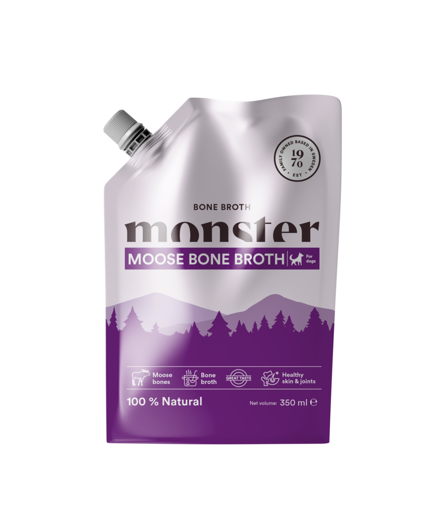 Monster Dog Bone Broth Moose 350 ml