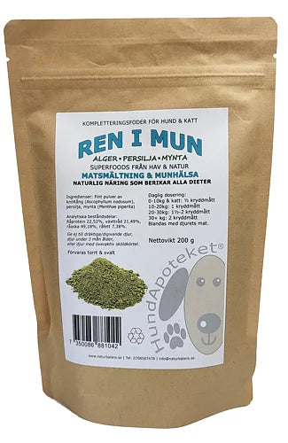 Ren i mun, HundApoteket