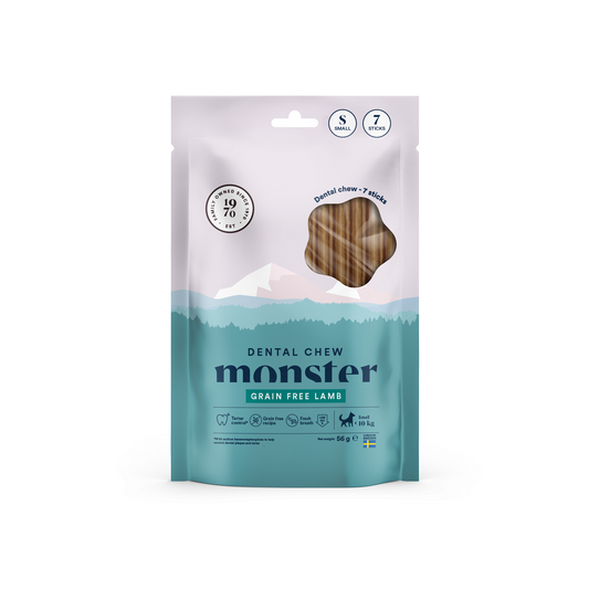 Monster Dog Dental Chew Lamb S Week (7 st, 56 g)