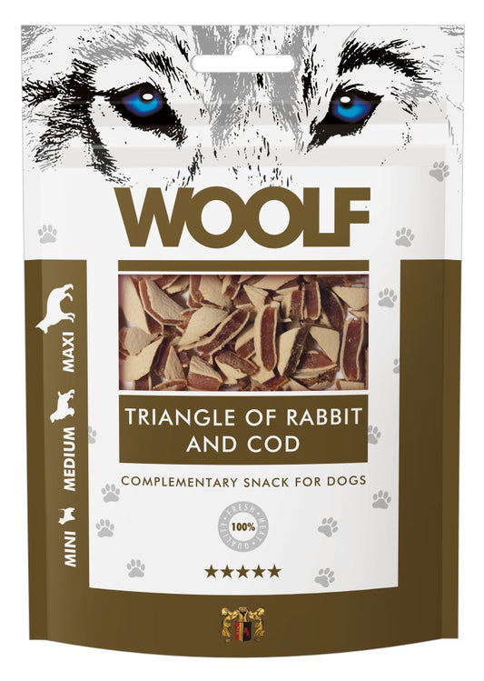 WOOLF Rabbit & Cod Triangle